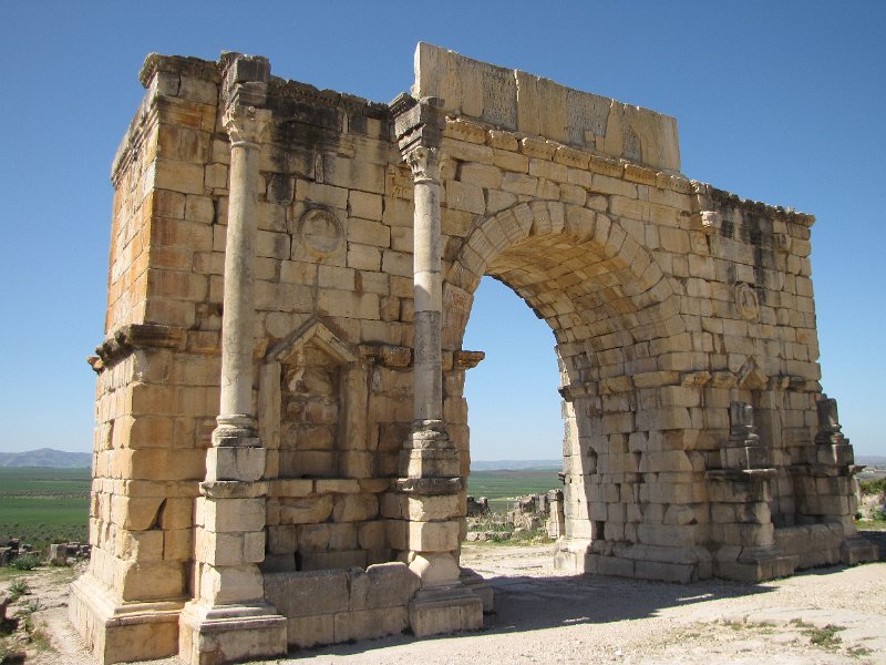 130312_volubilis triomfboog.jpg - De triomfboog.